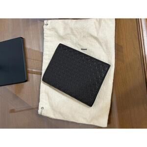 New Gucci Guccissima Leather Passport Wallet